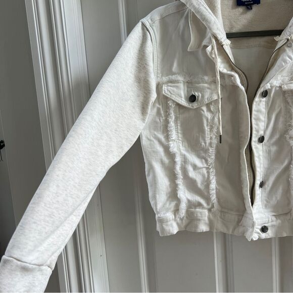 Splendid “Jesse” Mix Media Jacket medium - Picture 6 of 12